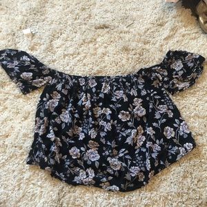 American eagle floral top